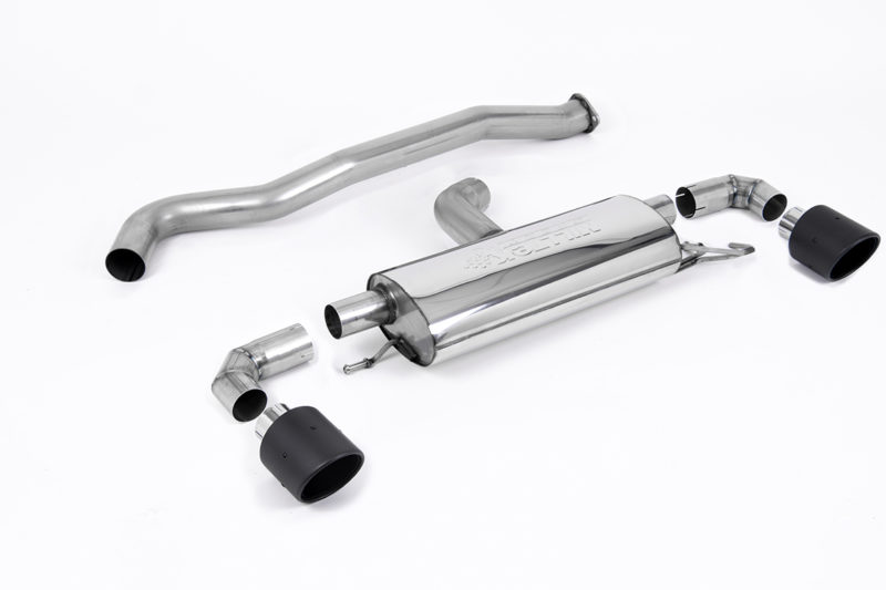 Toyota GR Yaris GPF-back exhaust system, Milltek, 2020+