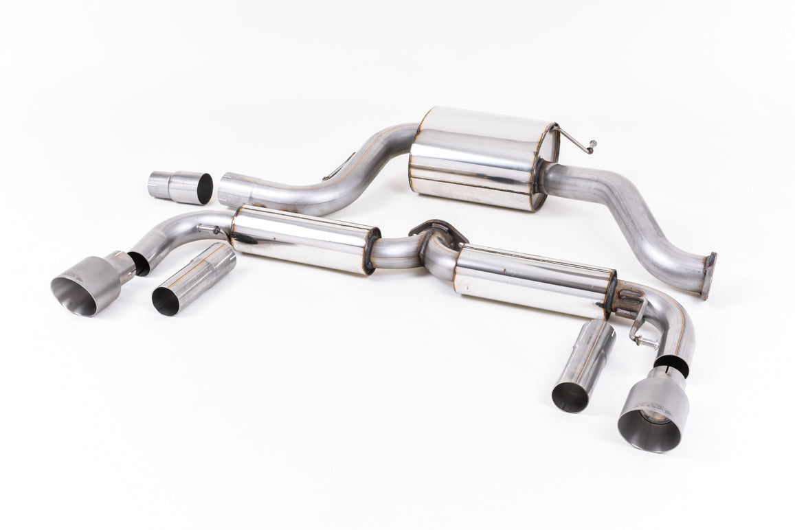 VW Beetle A5 2.0 TSI Milltek Sport cat back exhaust