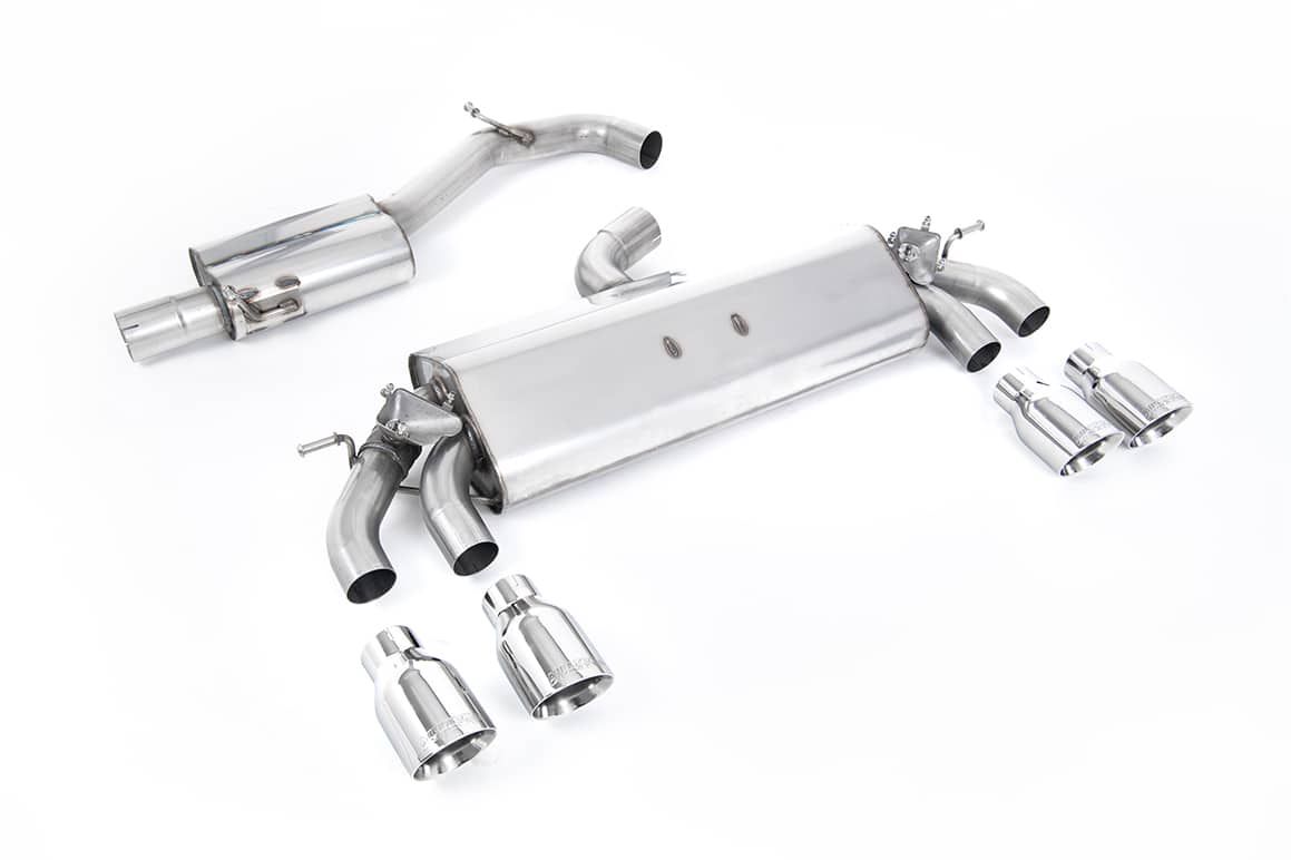 VW Golf MK7.5 R Milltek Sport cat back exhaust