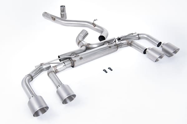 VW Golf MK8 R GPF-back exhaust by Milltek Sport