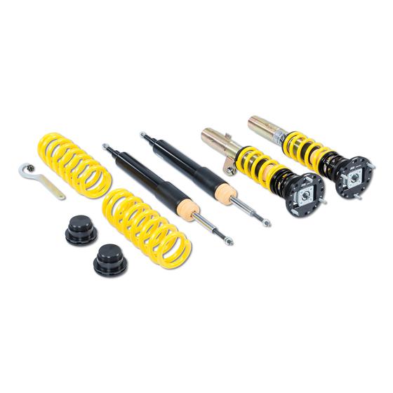 BMW E82 E88 coilovers ST XTA height & rebound adjustable, camber/caster top mounts - 18220839