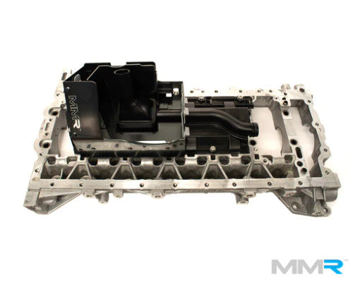 N55 F2x F3x sump plate with ACL race bearings & ARP rod bolts, MMR-N55-SUMP