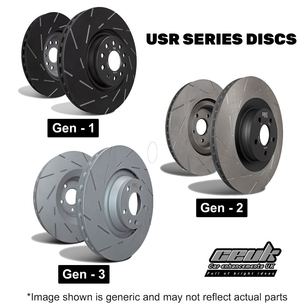 MK7 Golf 2.0 TSI GTi EBC Front Brake Discs GD1854