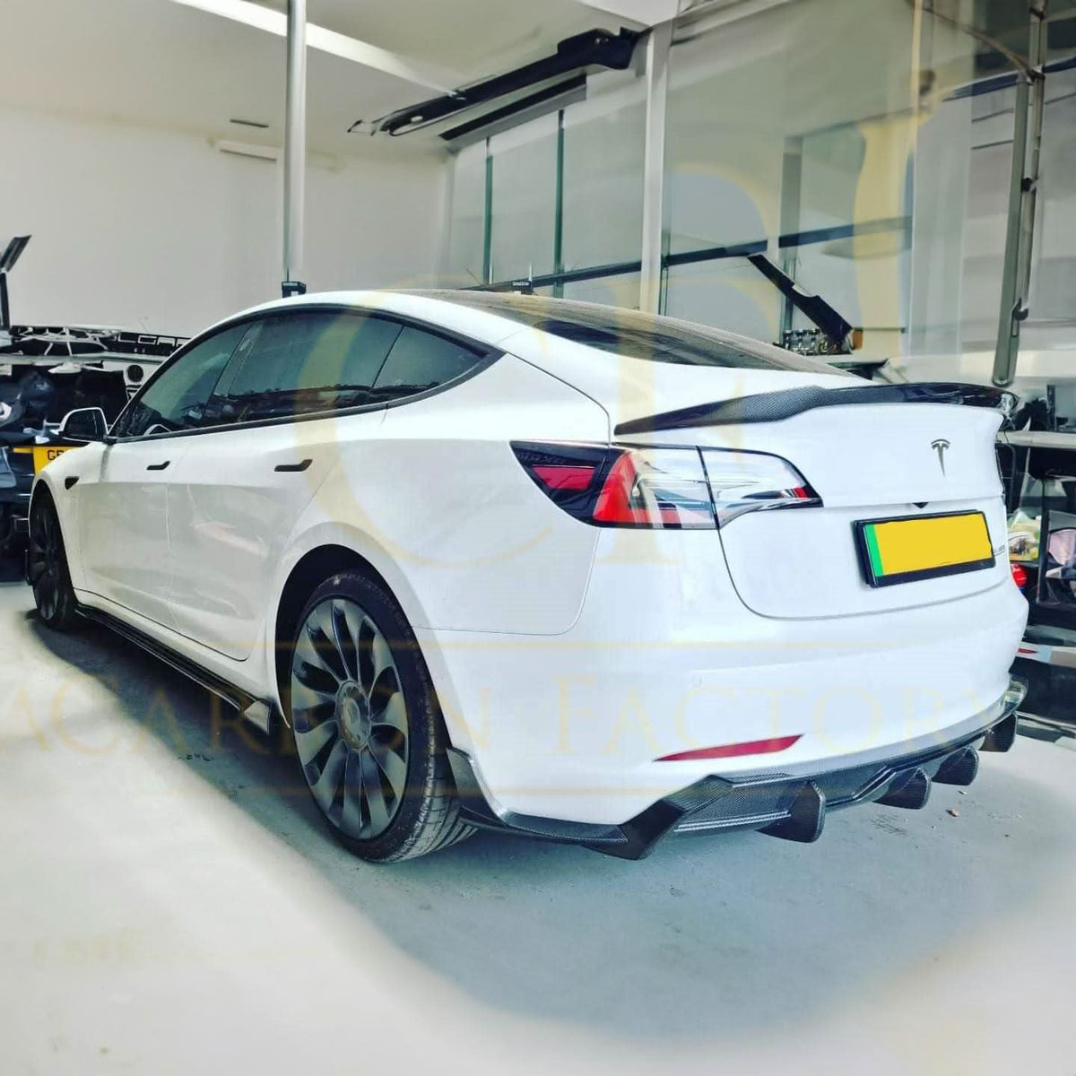 Tesla Model 3 2016-2023 V Style Carbon Fibre Body Kit