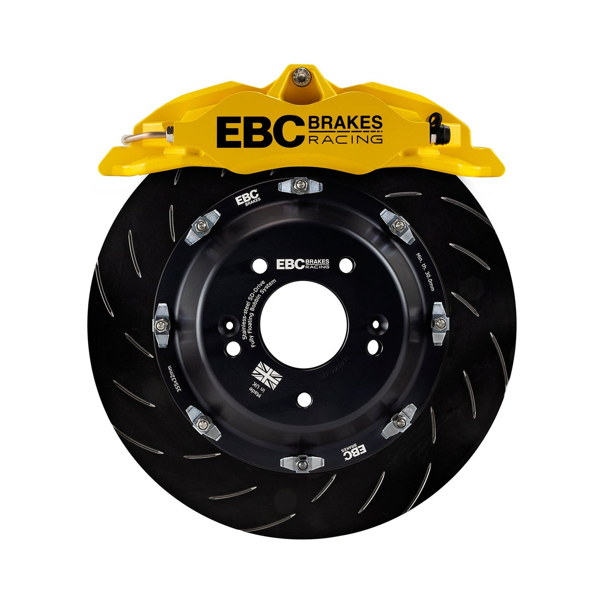 EBC BC4104YEL-R Right Hand Brake Caliper Yellow