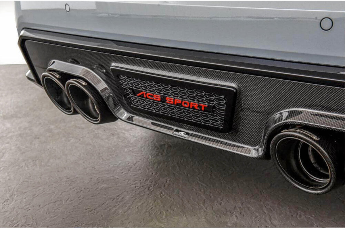 G82 G83 BMW M4 AC Schnitzer Carbon Rear Diffuser ACS Sport - Part No. 109711