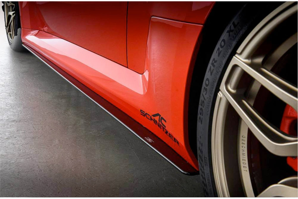 BMW M2 G87 (2023+) AC Schnitzer Side Skirts, Matt Black, Part No AC-G87-SKIRT