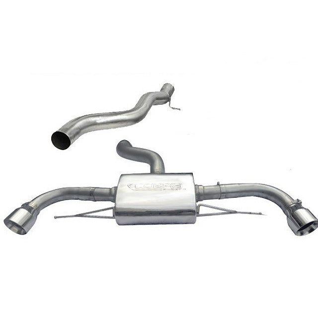 Audi TT Mk2 3.2 V6 cat back exhaust - Cobra Sport, part no CS-TT32-CB