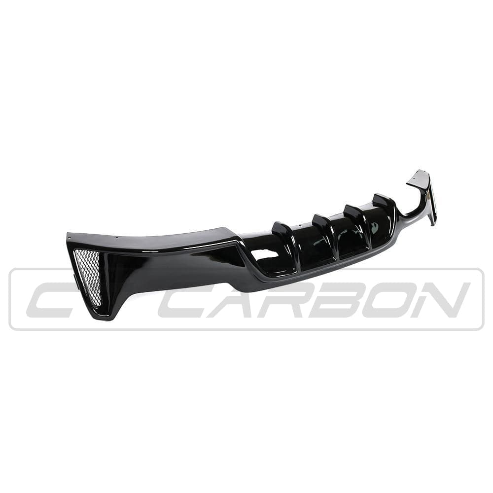 BMW 4 Series F32 F33 F36 Gloss Black Twin Left Exit Exhaust Diffuser