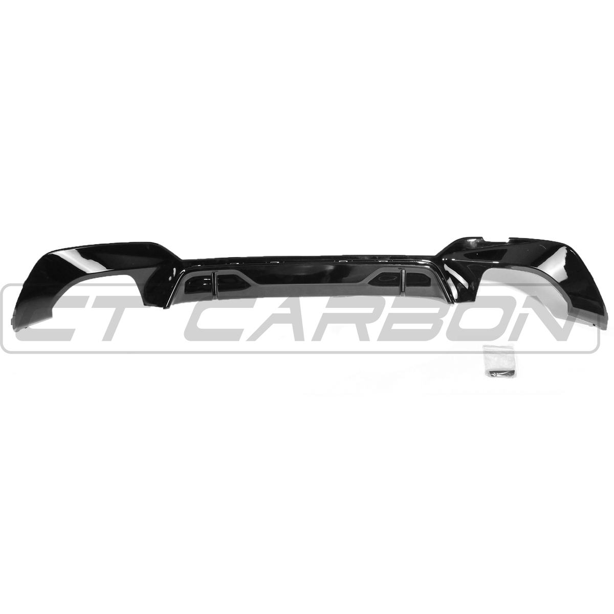 BMW G20 G21 3 Series Gloss Black MP-Style Diffuser with Quad Tips - BLAK Range