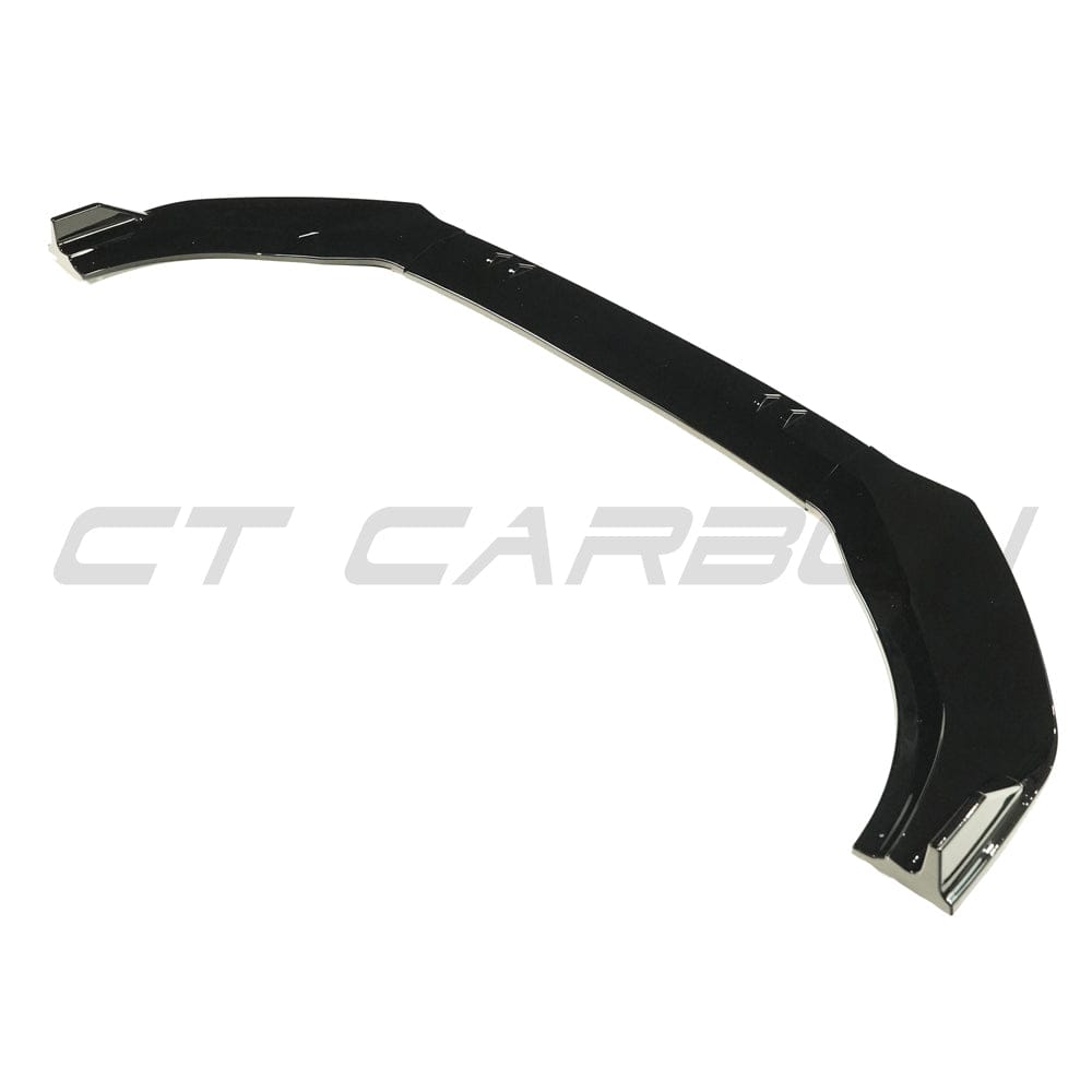 VW Golf MK8 R (2020+) Gloss Black Splitter by CT Carbon BLAK