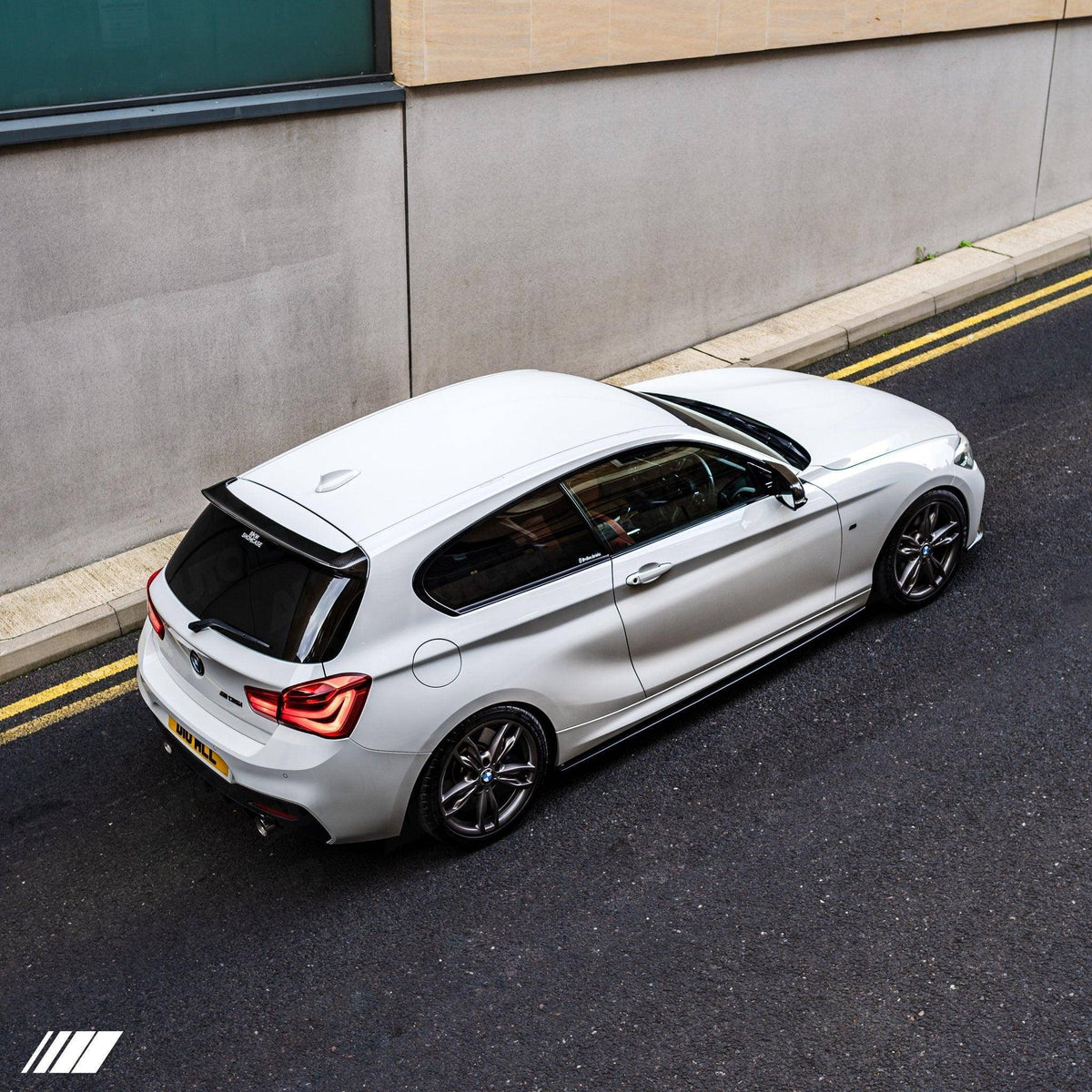 BMW F20 F21 M135i M140i carbon fibre rear spoiler, 2x2 twill