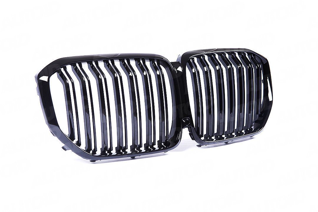 BMW X5 G05 F95 Gloss Black Kidney Grilles AU-BG05FBIOECFR