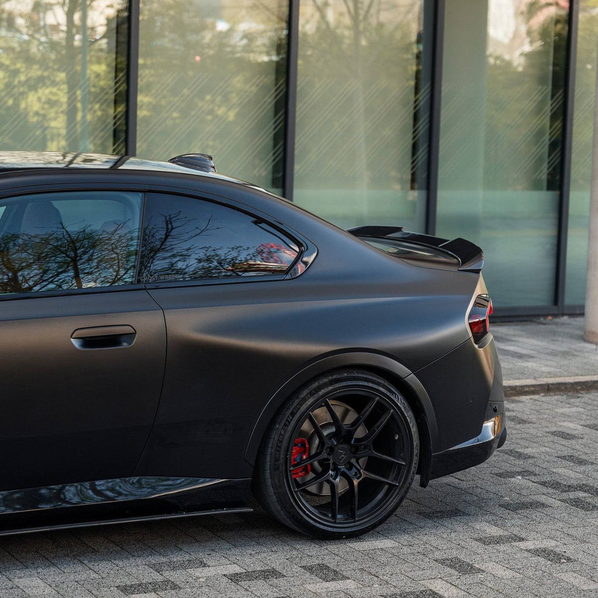 BMW G87 M2 & G42 2 Series Rear Boot Lip Spoiler - TRE ID-01 Pre-Preg Carbon Fibre