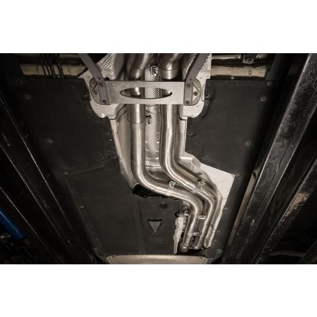 BMW M4 F82 secondary de-cat bypass exhaust, Cobra Sport BM103 compatible