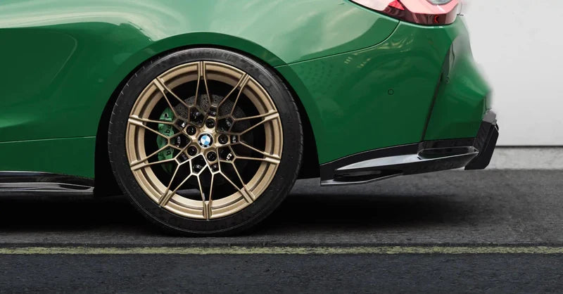 BMW G82 G83 M4 EVO-S Gloss Black Diffuser Extensions ZAERO-DEXT-G82