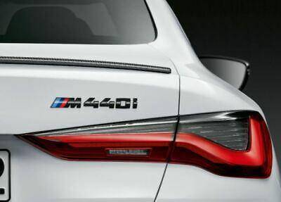 BMW G22 G23 M440i Rear Boot Lid Badge - Gloss Black