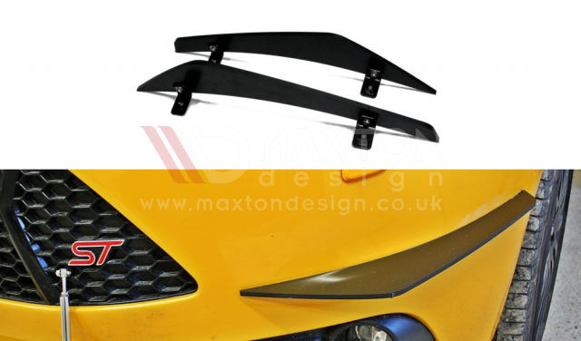 Ford Focus ST Mk3 Preface 2012-2014 Maxton Design ABS Canards