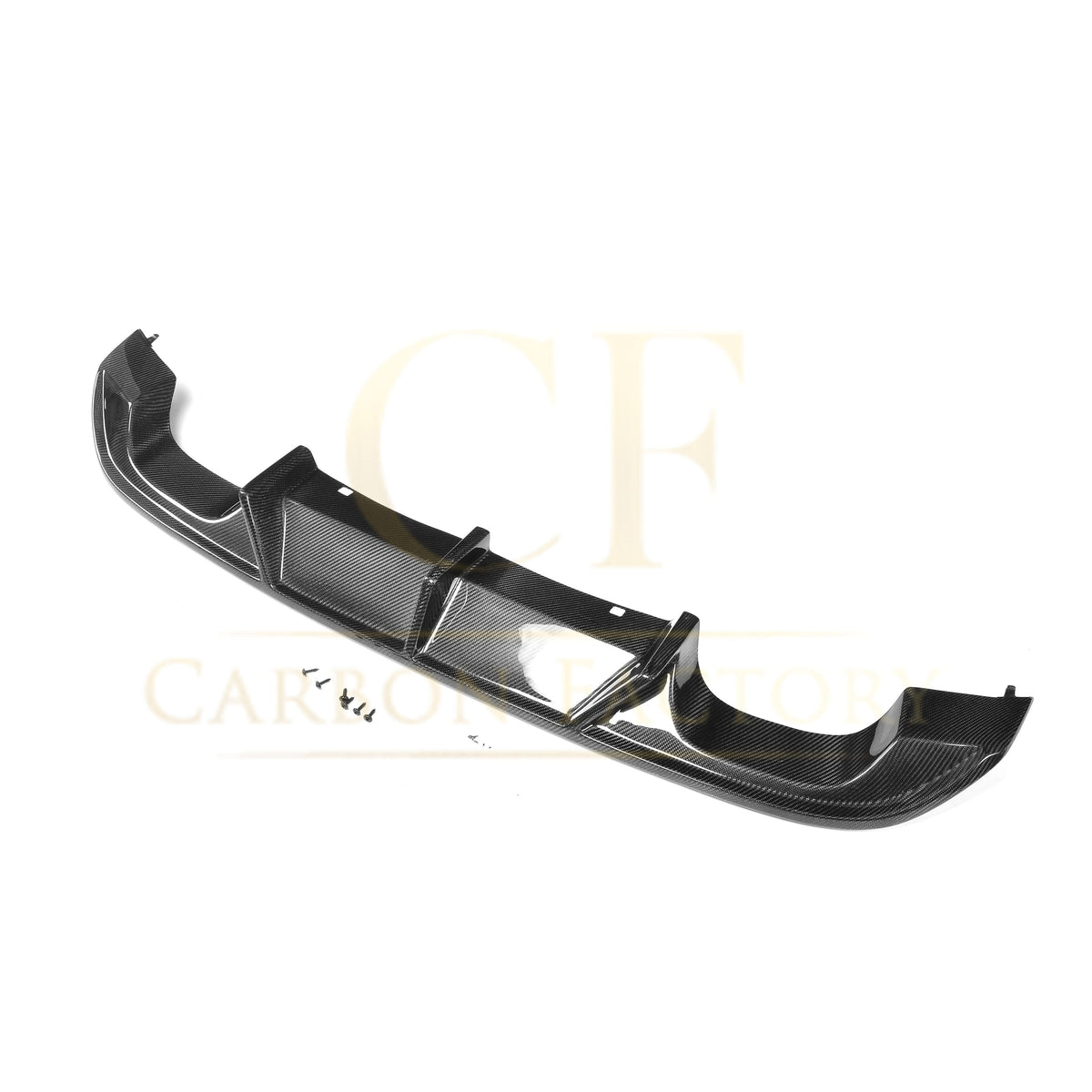 VW Golf MK7 R 2014-2017 V-style carbon fibre rear diffuser