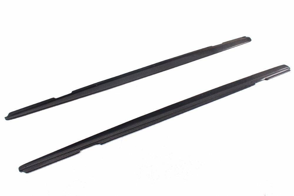 BMW F20 F21 F22 F23 Carbon Fibre Side Skirts - AUTOID 2x2 Weave