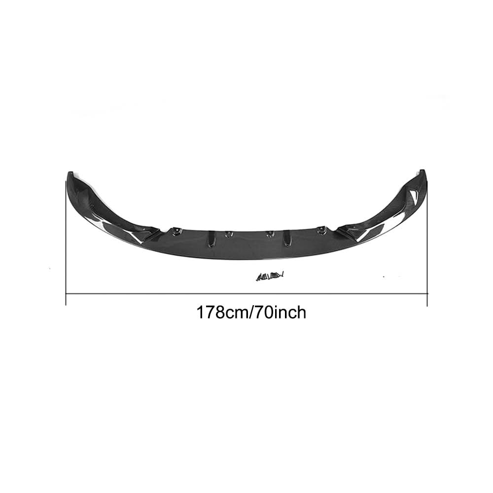 F80 F82 F83 Carbon Fibre Front Splitter CuzRace-CFSP-F80-01