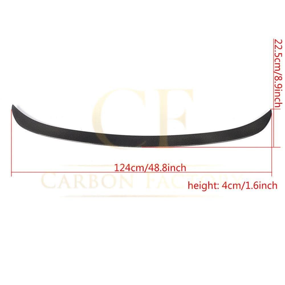 BMW F30 F80 Boot Spoiler, EXO Style Pre-Preg Carbon Fibre