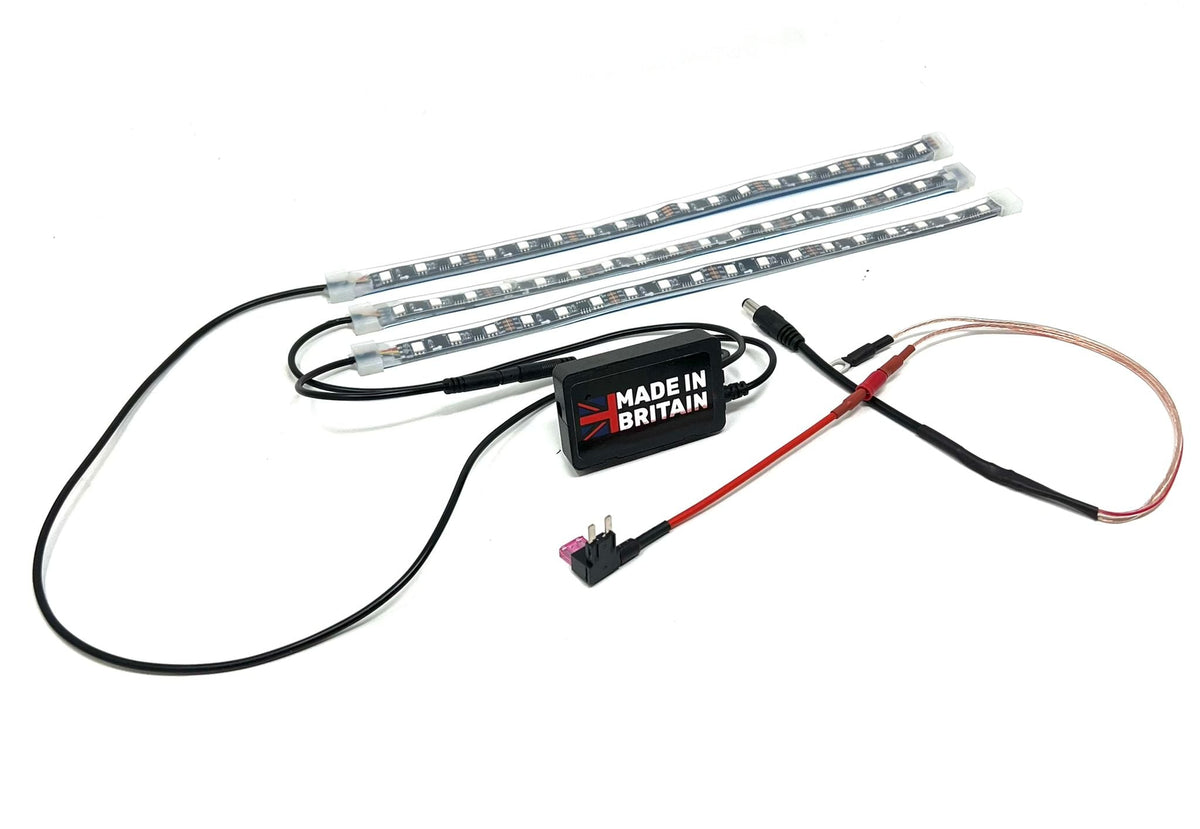 Universal 12V RGB Footwell Kit, Chaser Edition