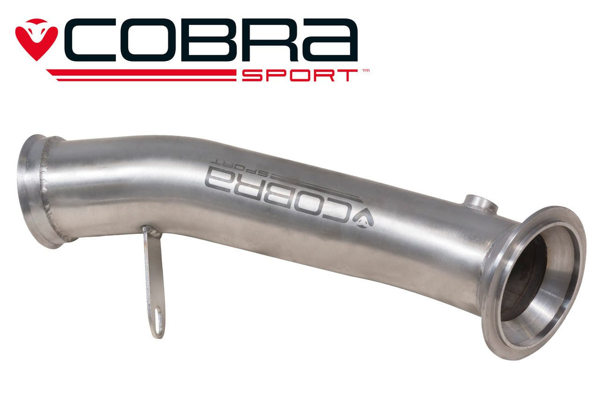 BMW M2 F87 (N55) 3" Turbo Downpipe - Catless or 200 Cell Sports Cat