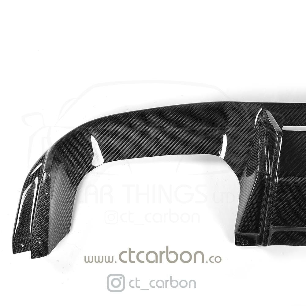 BMW M2 M2C F87 Carbon Fibre Diffuser MT Style