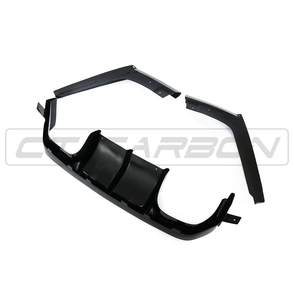 BMW M4 F82 Full Gloss Black Body Kit - MP-Style Front Splitter, Side Skirts, V-Spoiler & Diffuser