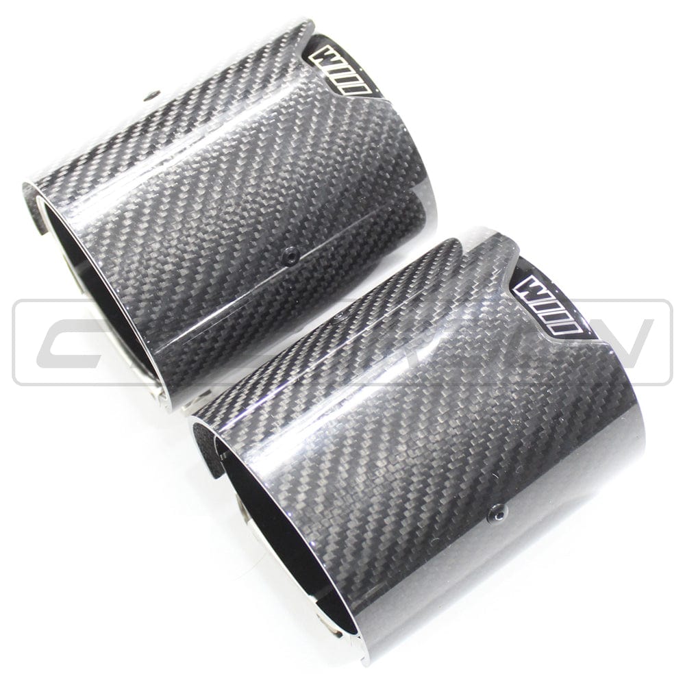 BMW F40 F44 Carbon Fibre Exhaust Tips (Set of 2)
