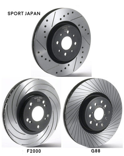 F20 F21 M135i F30 F32 M140i rear Tarox brake discs 345mm