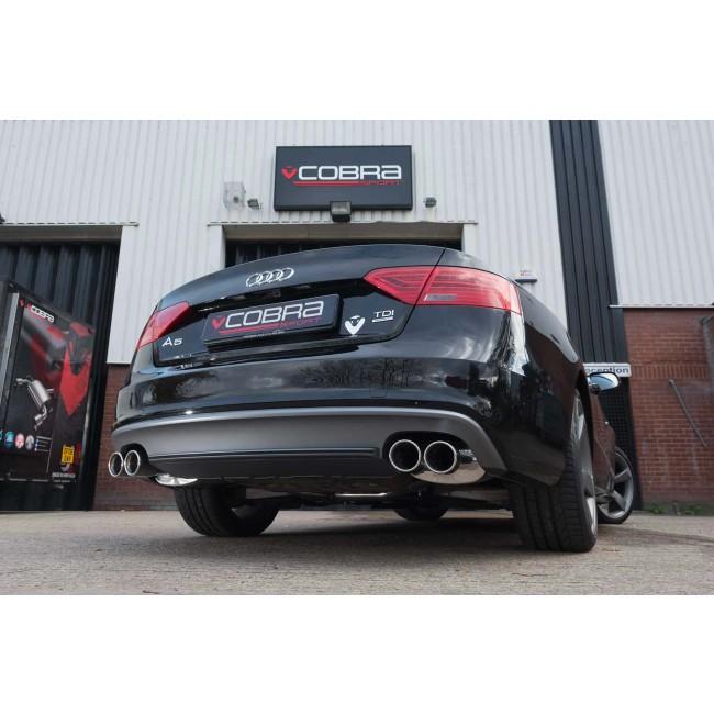 A5 B8 2.0 TDI Coupe dual exit S5-style exhaust, CS-A5-TDI-DUAL