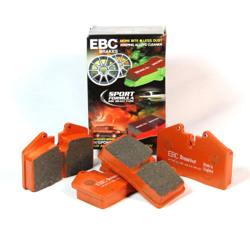EBC Orangestuff Front Brake Pads for BMW M2 F87, G87, M3 F80, M4 F82/F83 - OR1629