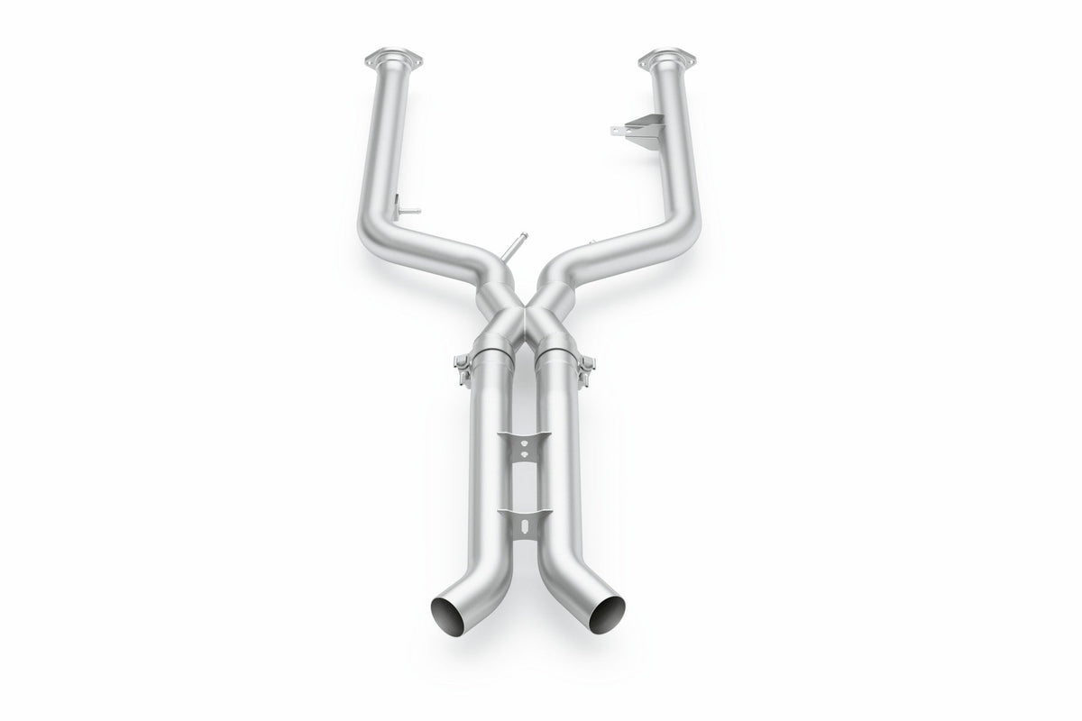 BMW G87 M2 Eisenmann non-resonated X-pipe center pipe