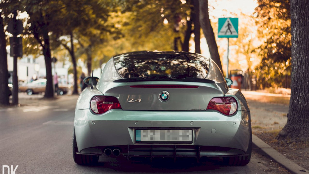 BMW Z4 E86 Coupe (2006-2008) rear diffuser - Maxton Design ABS