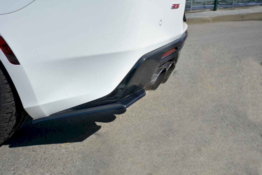 Chevrolet Camaro 6th Gen Phase I 2SS Coupe (2016-18) rear side splitters - Maxton Design ABS
