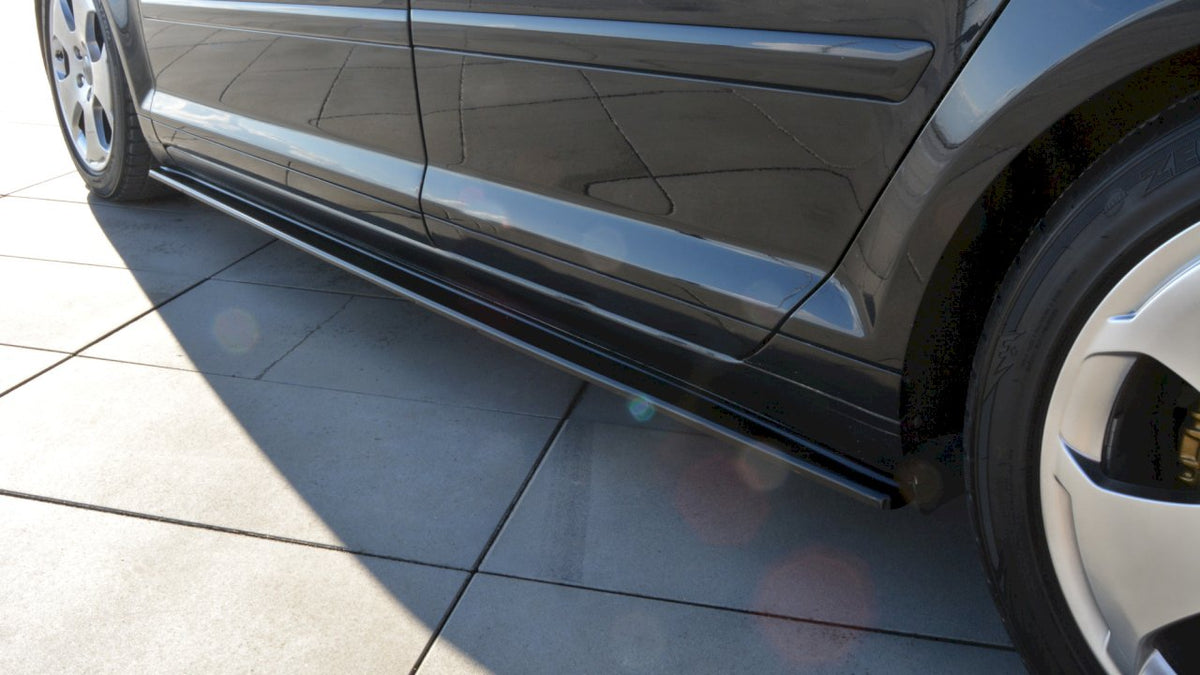Audi A3 Sportback 8P Facelift (2004-2013) Maxton Design ABS Side Skirts Splitters