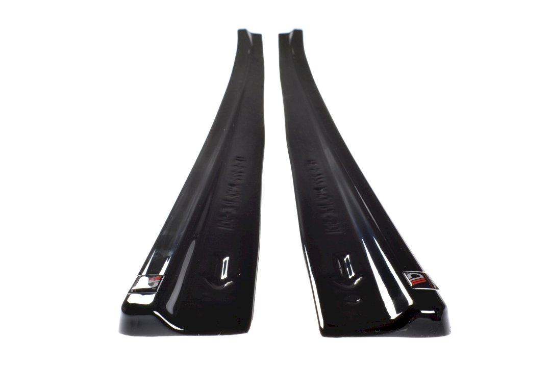 Mercedes S-Class W222 AMG-Line (2013-2017) Maxton Design ABS Side Skirt Splitters