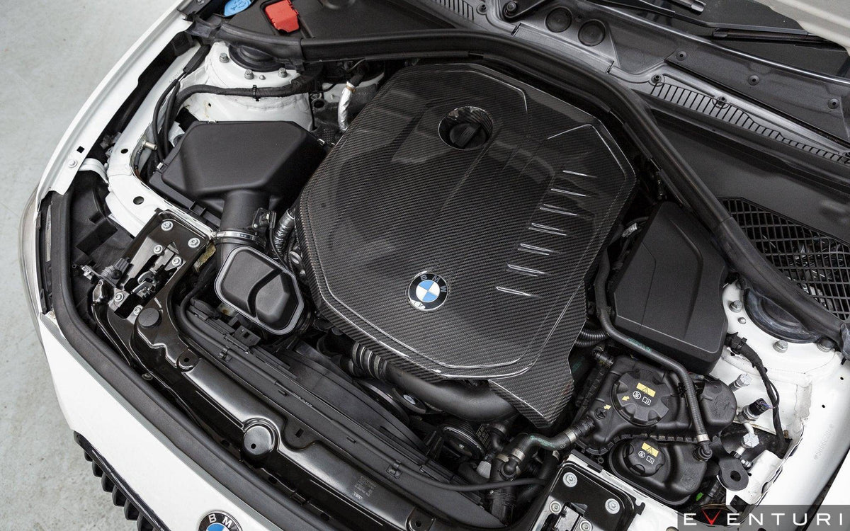 B58 BMW F20 F22 F30 F32 Eventuri pre-preg carbon engine cover
