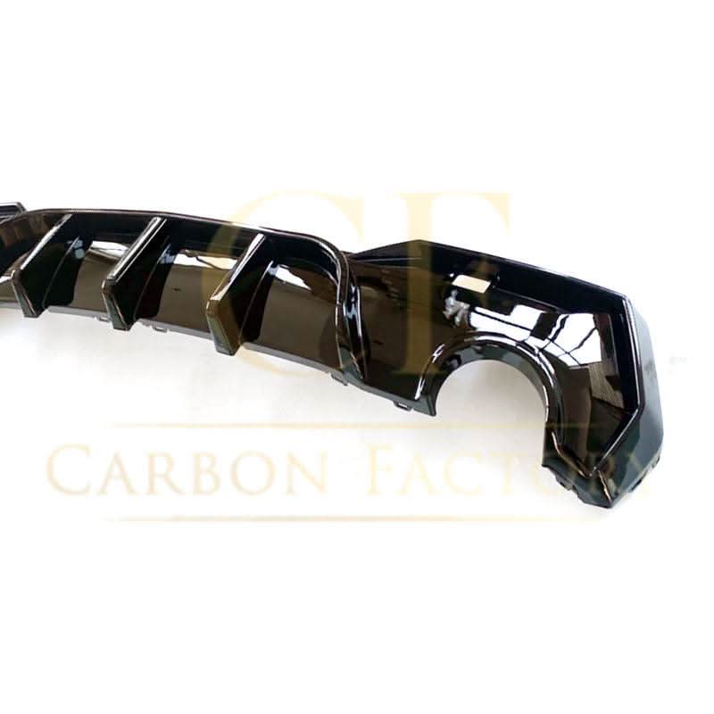 BMW 4 Series G22 G23 M Sport Rear Diffuser Gloss Black