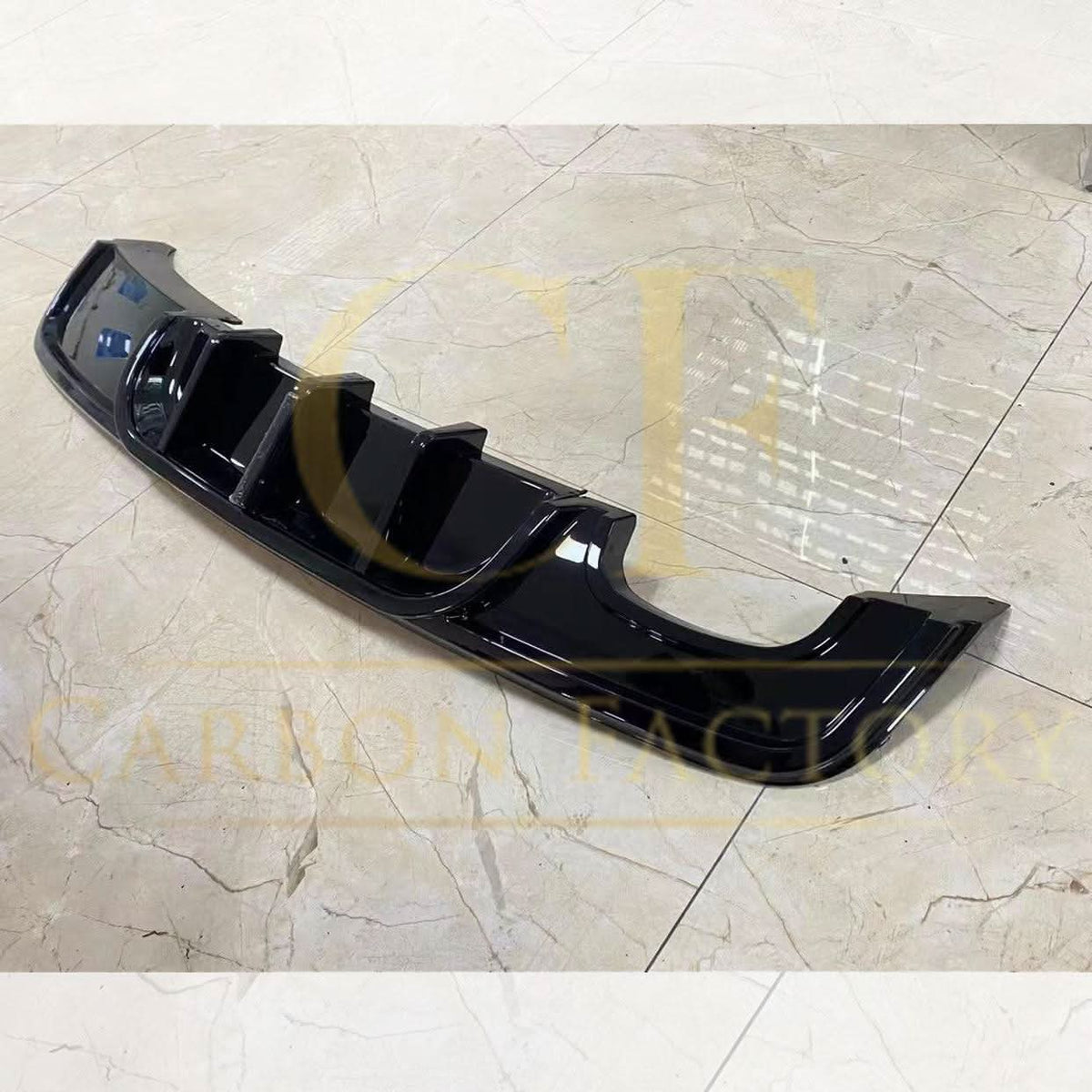 BMW 1 Series E82 E88 M Sport Gloss Black MP Style Rear Diffuser