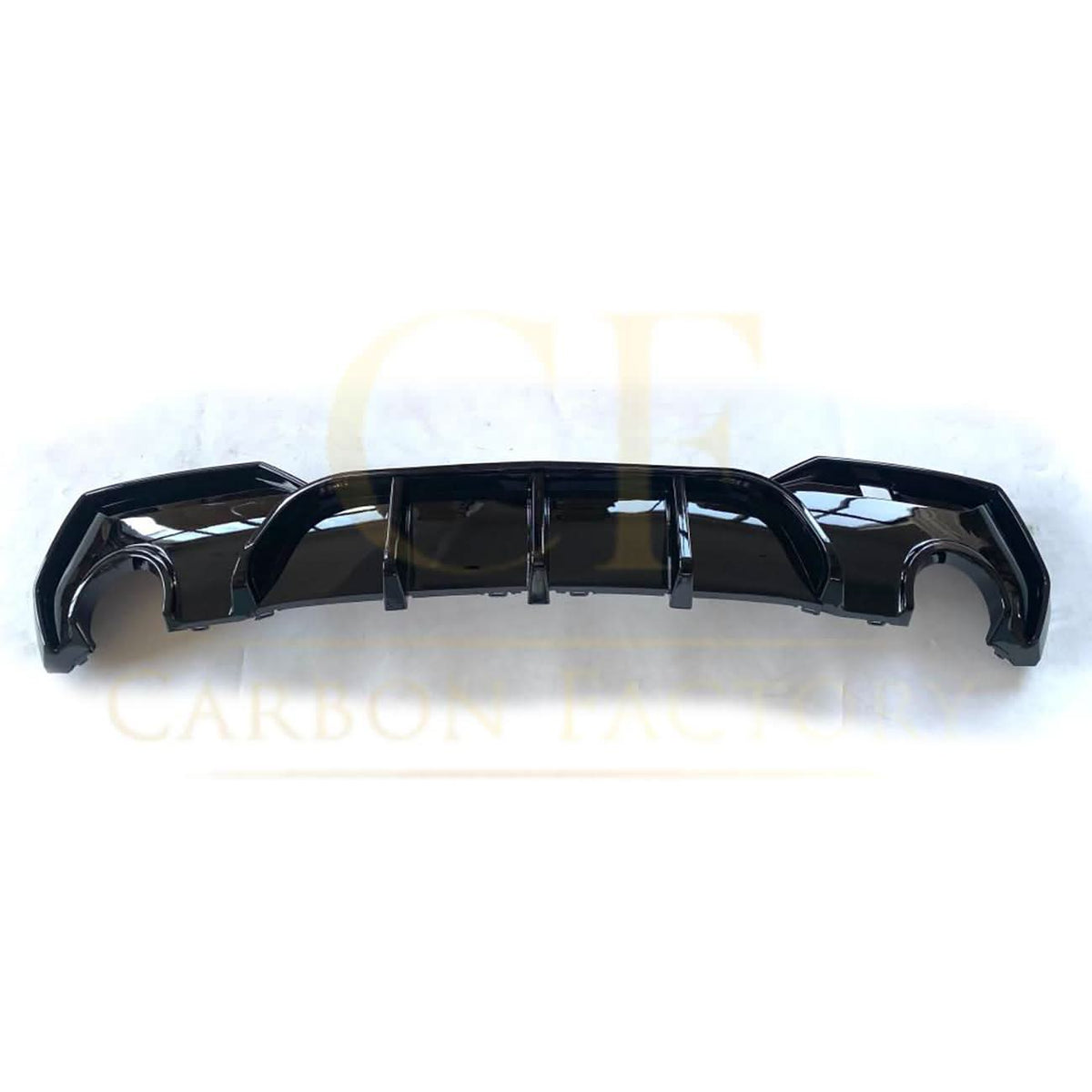 BMW 4 Series G22 G23 M Sport rear diffuser, MP style gloss black