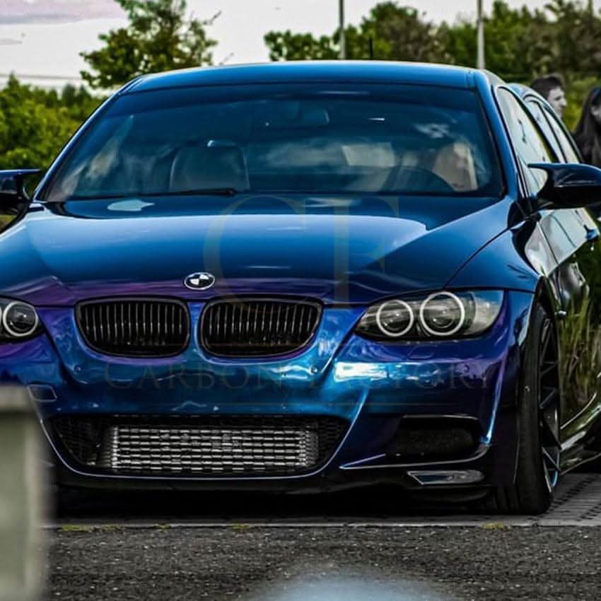 BMW E92 E93 3 Series Pre-LCI front splitter covers, gloss black