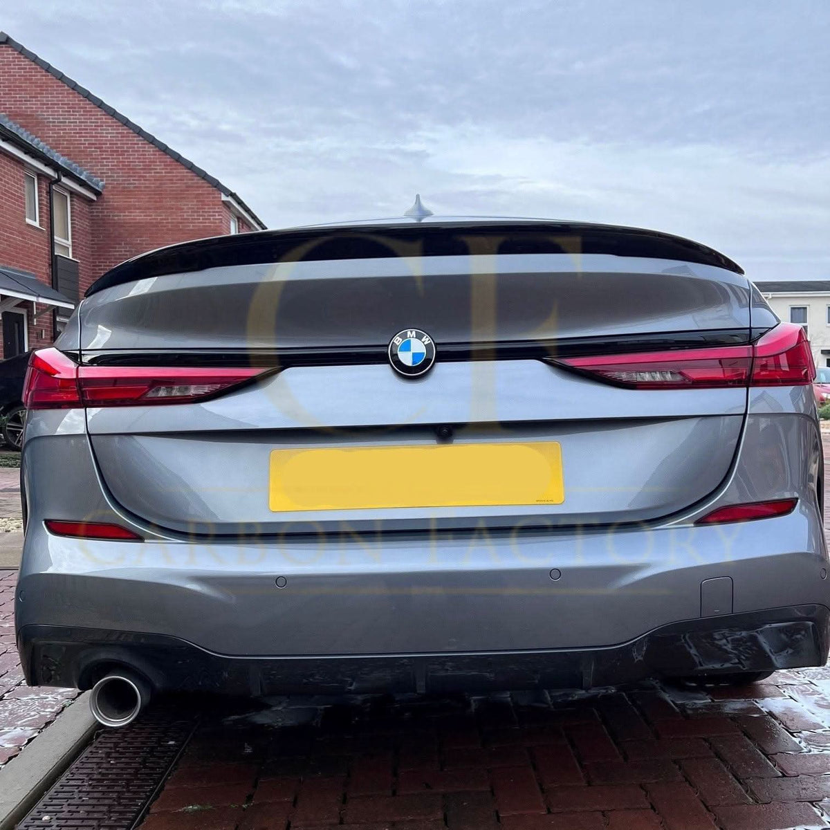 BMW F44 2 Series hatchback MP Style gloss black boot spoiler