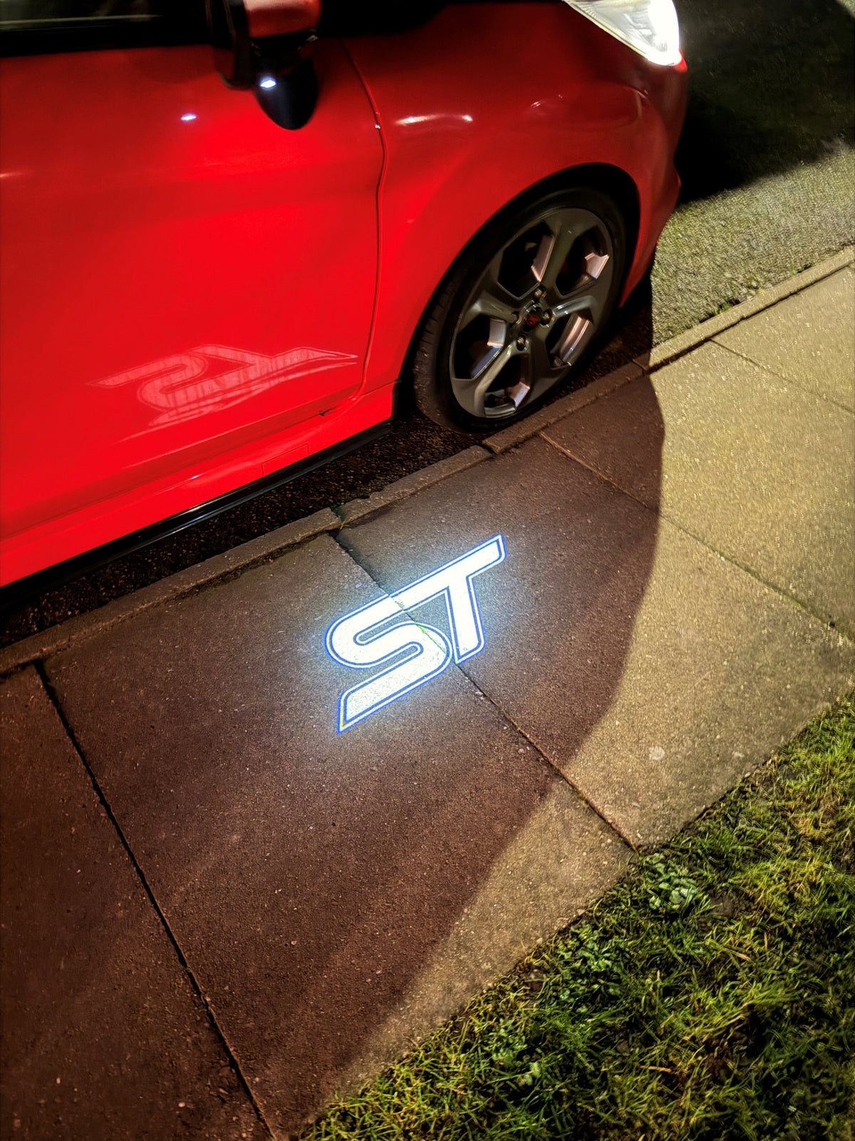 Ford Fiesta MK7 MK7.5 ST Logo Puddle Lights
