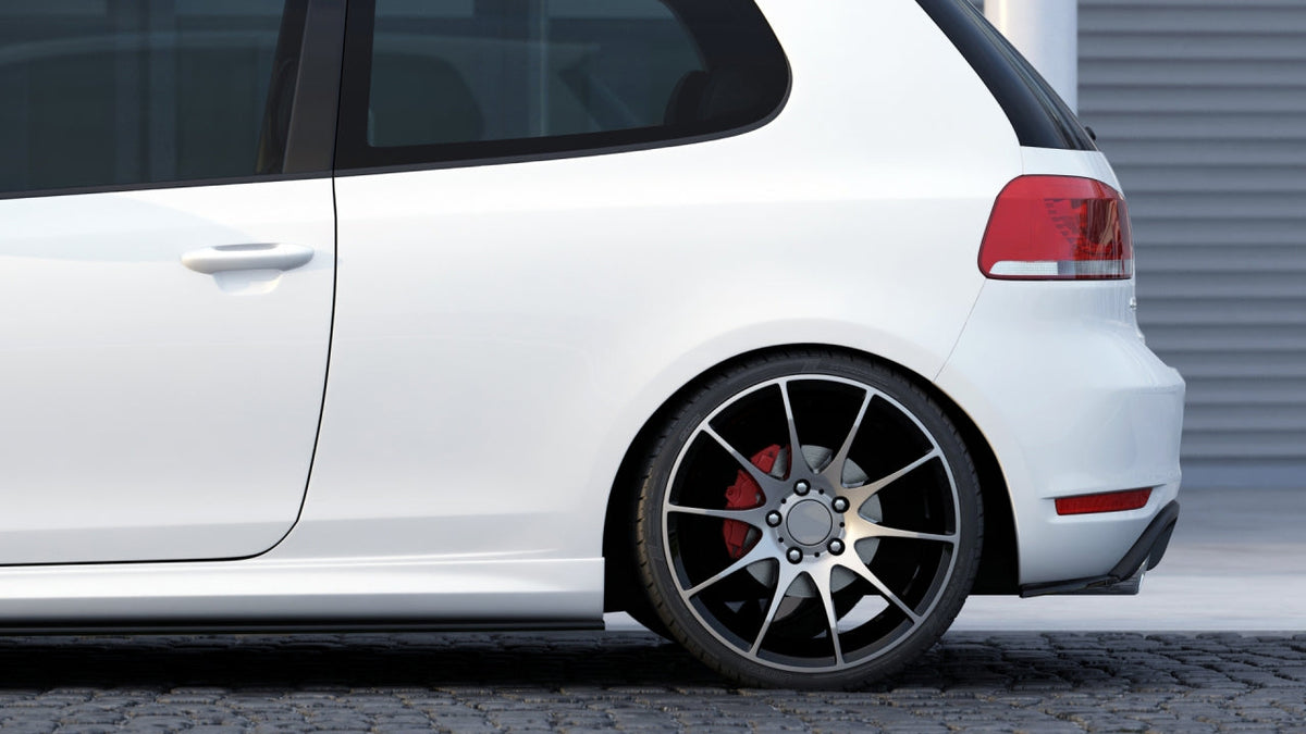 VW Golf MK6 GTI 35TH rear side splitters, Maxton Design