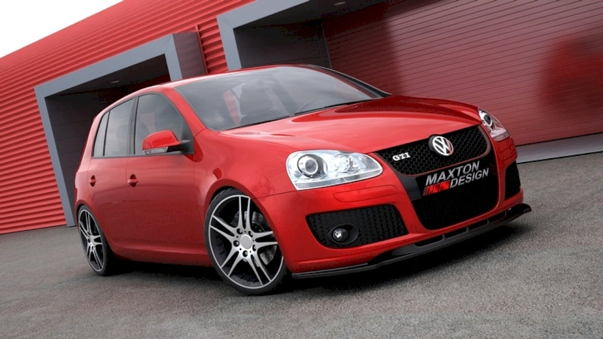 VW Golf 5 GTI (2003-2008) Maxton Design ABS Front Splitter Kit