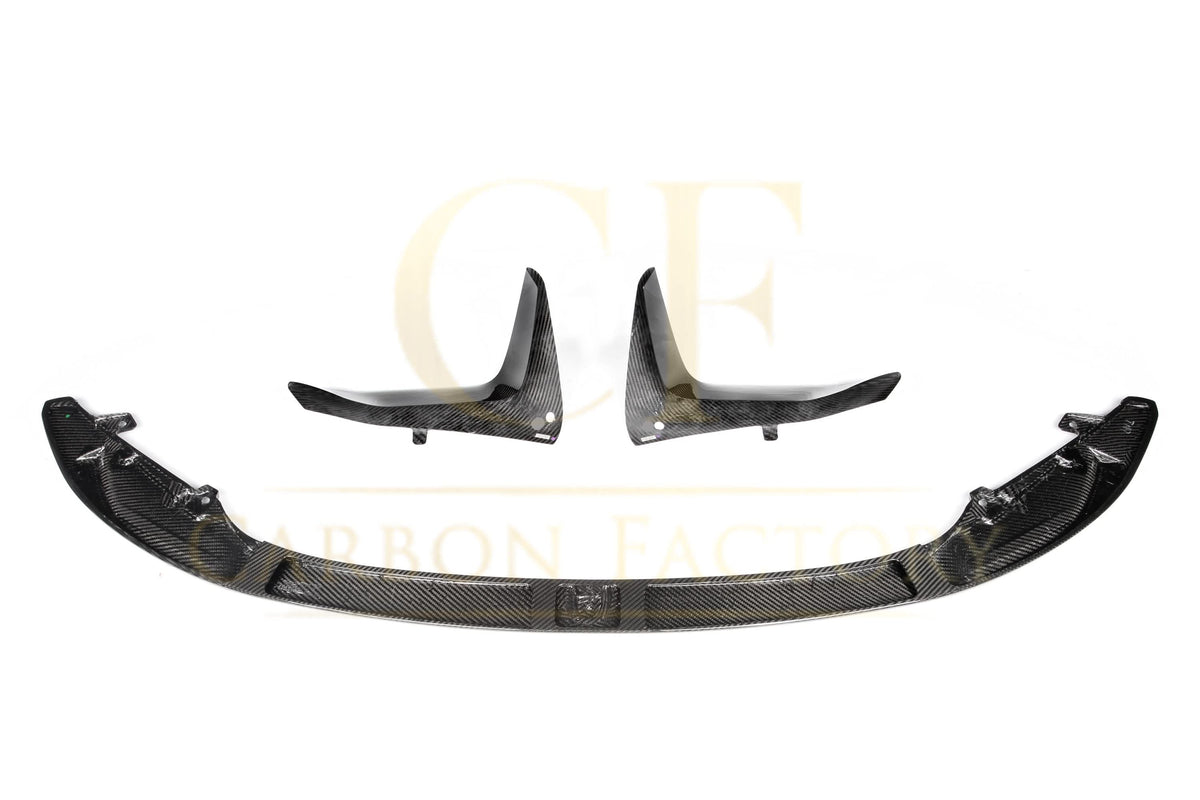 BMW F80 M3 F82 F83 M4 MP-style pre-preg carbon front splitter