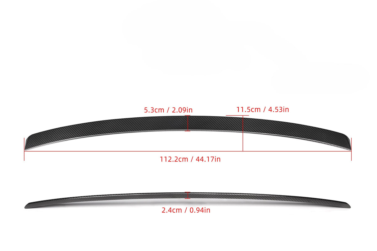 BMW G26 4 Series Gran Coupe & i4 (2020-2025) Pre-Preg Carbon Roof Spoiler